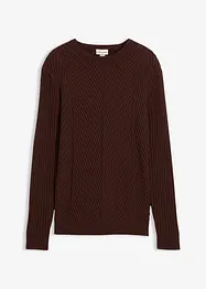 Pull côtelée, bonprix