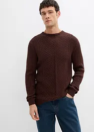 Pull côtelée, bonprix