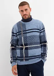 Pull  à carreaux, bonprix