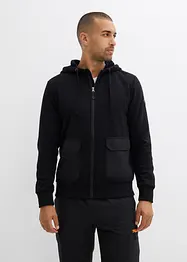 Sweat zippé à capuche et doublure peluche, bonprix