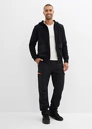 Sweat zippé à capuche et doublure peluche, bonprix