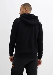 Sweat zippé à capuche et doublure peluche, bonprix