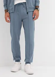 Pantalon sweat doux et élégant avec passepoil, bonprix