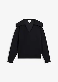 Sweat-shirt à col large, bonprix