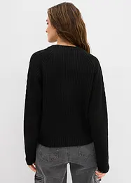 Pull en grosse maille à motif torsadé, bonprix