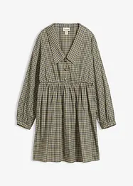 Robe chemise à carreaux, bonprix