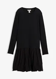 Robe en jersey avec jupe boule, bonprix