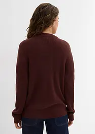 Gilet en fine maille à col rond, bonprix