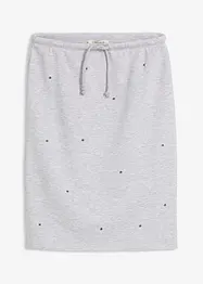 Jupe en sweat à rivets, bonprix