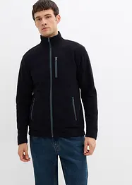 Veste polaire douce avec poches zippées pratiques, bonprix