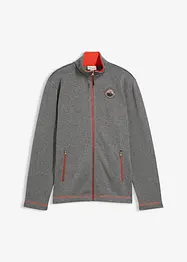 Veste en maille polaire à poches zippées, bonprix