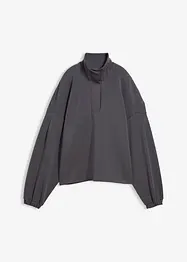 Sweat-shirt oversize en néoprène, bonprix