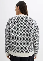 Pull en grosse maille avec laine, bonprix