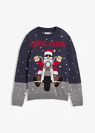 Pull de Noël en fine maille, bonprix