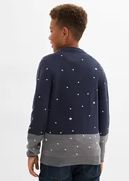 Pull de Noël en fine maille, bonprix