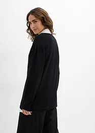 Ensemble de grossesse et d’allaitement avec pull et blouse sans manches, bonprix