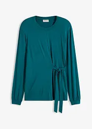 T-shirt manches longues en viscose douce et extensible, bonprix