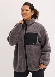 Veste de sport technique et oversize en polaire, bonprix