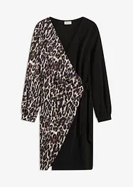 Robe courte et ajustée avec décolleté plongeant, bonprix