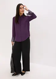 Chemisier avec manchettes à strass, bonprix