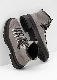 Boots fourrées à lacets, bonprix