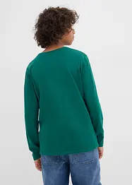 T-shirt manches longues Snoopy 100% coton à motif de Noël, Peanuts