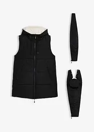 Gilet sans manches 4en1 doublé pour la grossesse, réversible, avec empiècement de portage, bonprix