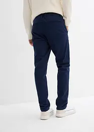 Pantalon chino regular avec doublure chaude en flanelle, fuselé, bonprix