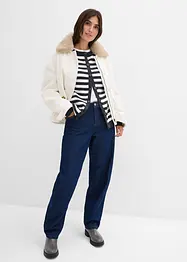 Gilet en fine maille, col rond, bonprix