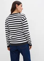 Gilet en fine maille, col rond, bonprix