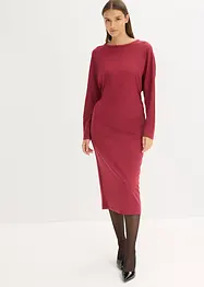 Robe midi en Punto di Roma confortable, bonprix