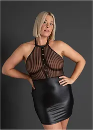 Nuisette dos-nu effet wetlook, bonprix