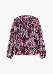 Blouse à volants, bonprix