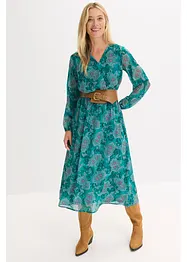 Robe en mousseline à imprimé paisley, bonprix
