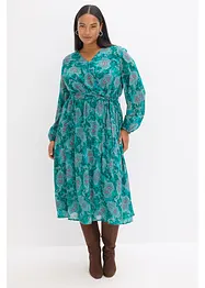Robe en mousseline à imprimé paisley, bonprix