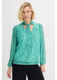 Top manches longues en mesh fin, bonprix