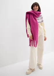 Pantalon large en velours côtelé, bonprix