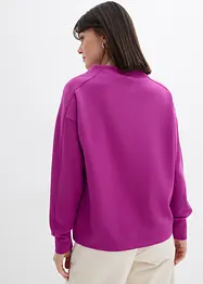 Sweat oversize en matière néoprène douce, bonprix