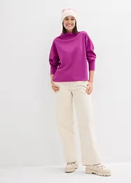 Sweat oversize en matière néoprène douce, bonprix