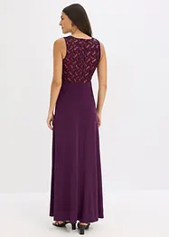 Robe longue brodée de sequins, bonprix