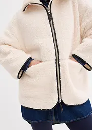 Veste oversize en polaire peluche, bonprix