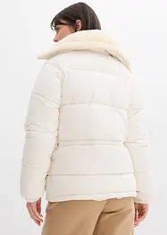 Doudoune avec col à doublure peluche, bonprix