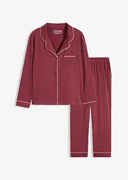 Pyjama boutonné 100% coton, bonprix