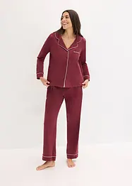 Pyjama boutonné 100% coton, bonprix