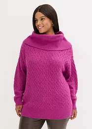 Pull à motif torsadé, bonprix