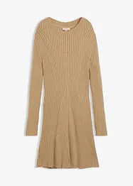 Robe courte en maille douce, bonprix