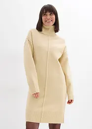 Robe en maille avec couture décorative, bonprix