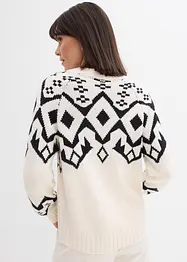 Pull norvégien oversize, bonprix