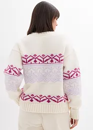 Pull à motif norvégien, bonprix