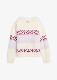 Pull à motif norvégien, bonprix